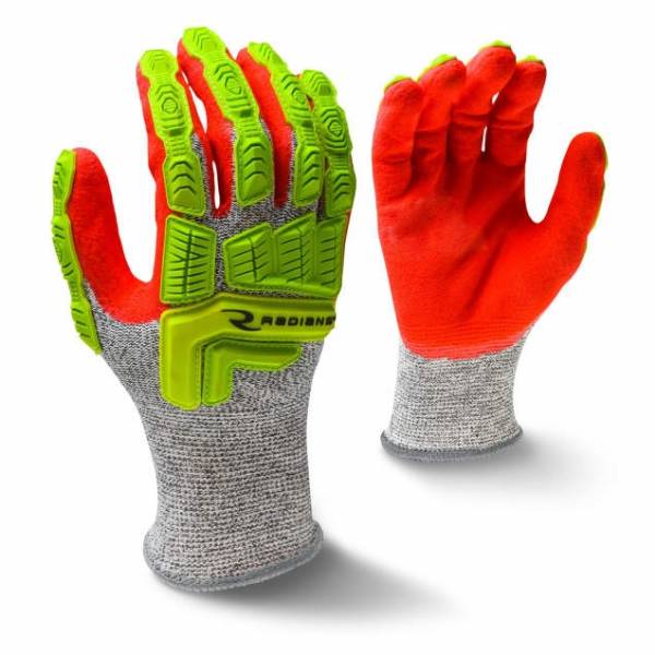 Cut Protection Level A5 Sandy Foam Nitrile Coated Glove